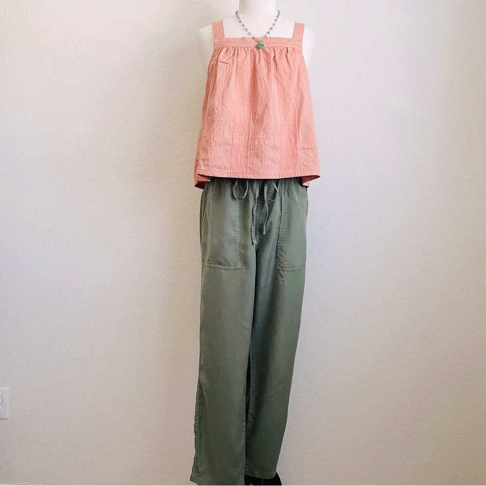 Sanctuary Relaxed Cargo Standard Rise Olive Pants